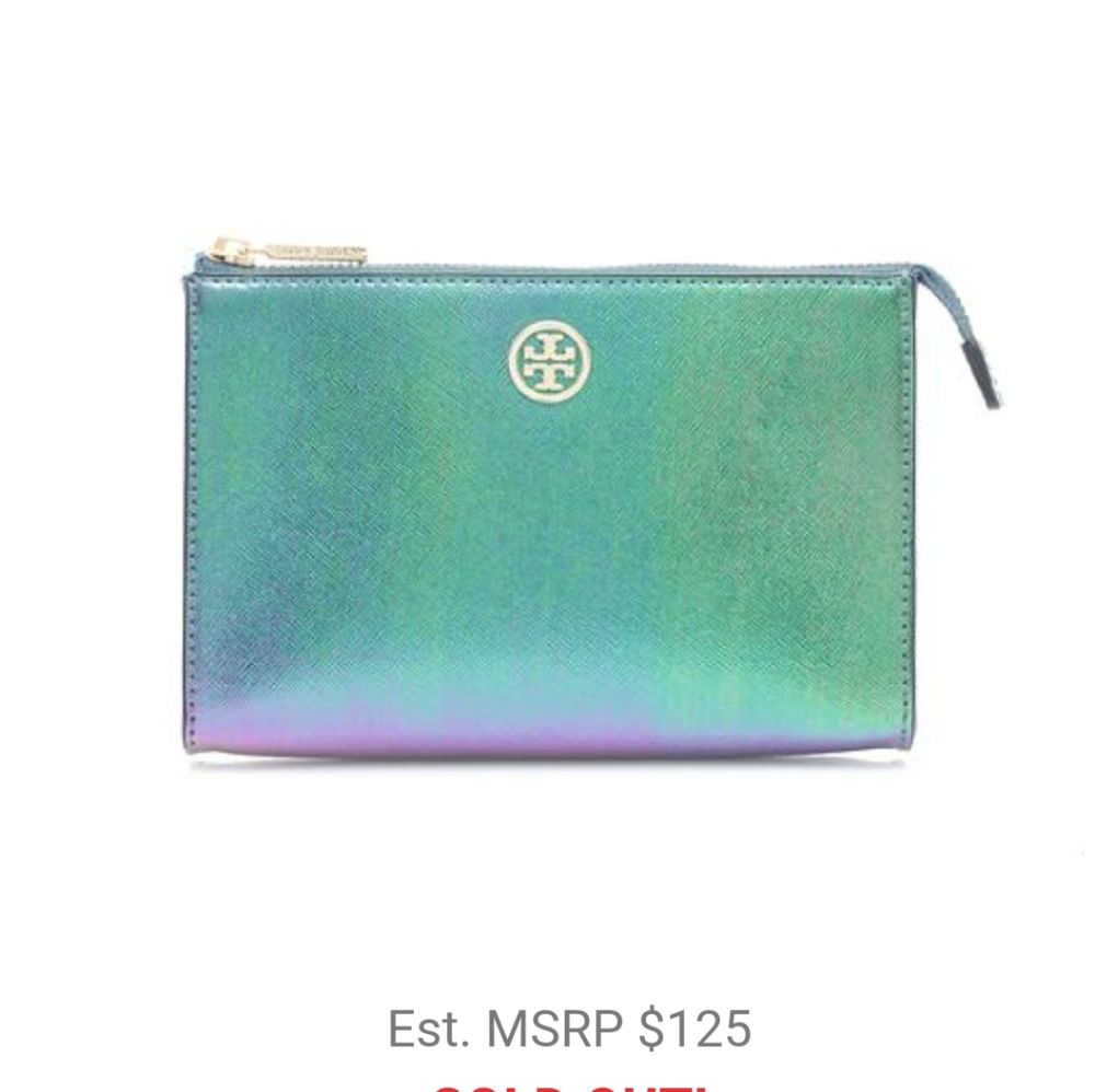 Tory Burch Robinson Cosmetic Bag